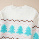  Sofia Trim Drop Shoulder Sweater