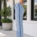  Sofiya Patchwork Shift Jeans