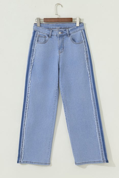 Sofiya Patchwork Shift Jeans