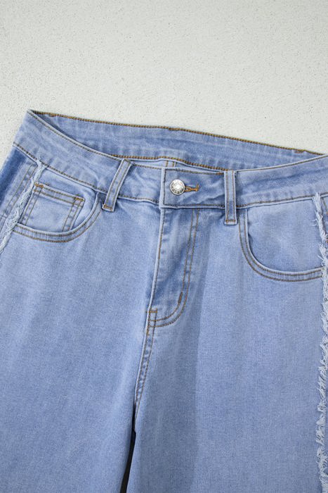 Sofiya Patchwork Shift Jeans