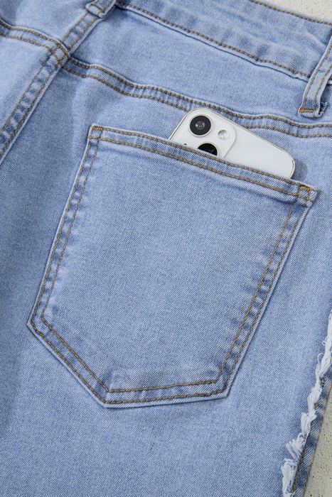 Sofiya Patchwork Shift Jeans