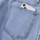  Sofiya Patchwork Shift Jeans