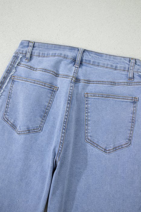 Sofiya Patchwork Shift Jeans