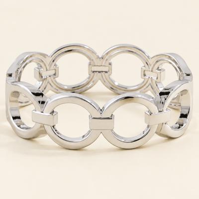 Sophia Open Circle Link Stretch Bracelet