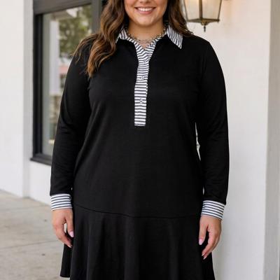 Sophie Ruffle Hem PLUS Dress