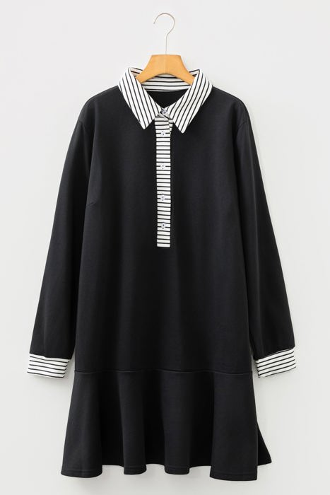 Sophie Ruffle Hem PLUS Dress
