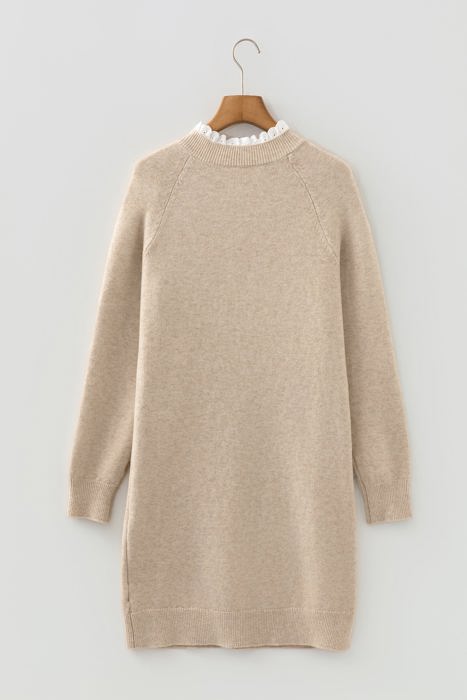 Stacey Shift Mini Sweater Dress