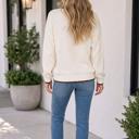  Stacie Pattern Casual Pullover Sweater
