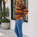  Stefany Shoulder Casual Shift Sweater