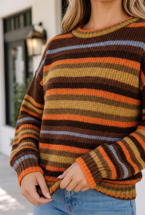 Stefany Shoulder Casual Shift Sweater