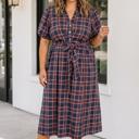  Stella Waist Short Sleeve PLUS Dress