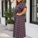  Stella Waist Short Sleeve PLUS Dress