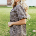  Stephanie Puff Sleeve Babydoll Top