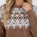  Stormi Shoulder Casual Pullover Sweater