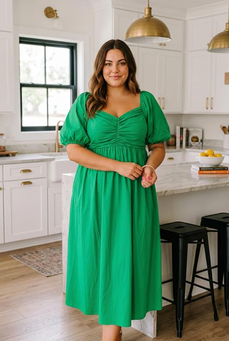 Stormi Sleeve Long PLUS Dress