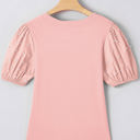  Summer Puff Sleeve Top