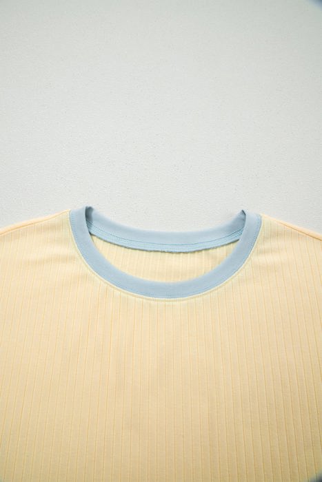 Sunny Trim Casual Short Set