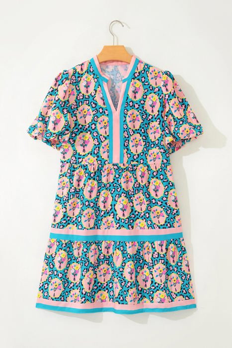 Susan Floral Short Dress