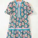  Susan Floral Short Dress