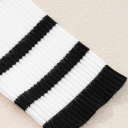  Sutton Striped Ribbed Slim Sweater