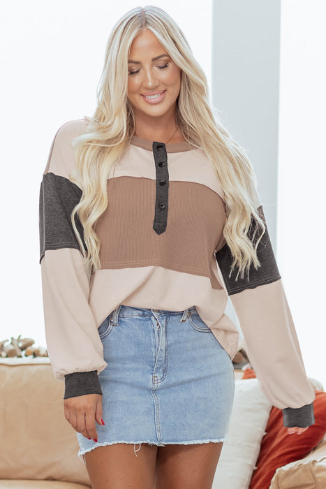 Sydney Loose Henley Top