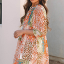  Tallulah Sleeve Chiffon Loose Dress