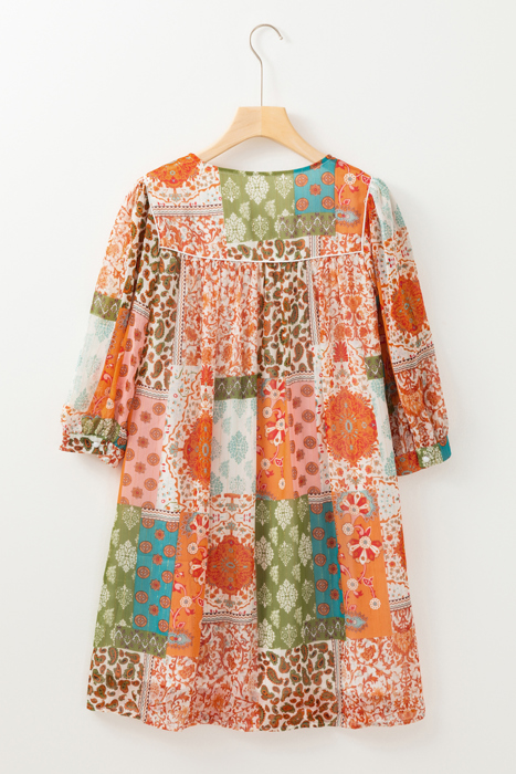 Tallulah Sleeve Chiffon Loose Dress