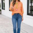  Tamara Bracelet Sleeve Cotton Blouse