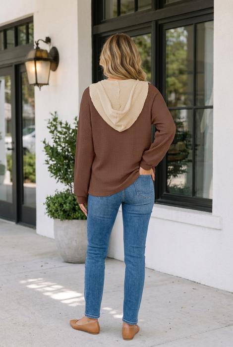 Tamarra Hooded Pullover Top