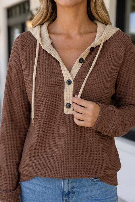 Tamarra Hooded Pullover Top
