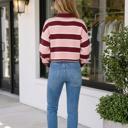  Tatiania Casual Knit Sweater Long Sleeve Top