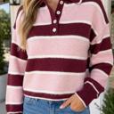  Tatiania Casual Knit Sweater Long Sleeve Top