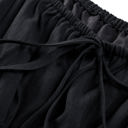  Tatum Drawstring Ruffle Mini Dress