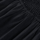  Tatum Drawstring Ruffle Mini Dress