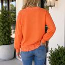  Tayla Trim Mock Halloween Sweatshirt