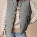  Taytum Stand Zipped Puffer Vest