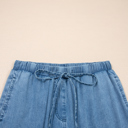  Taytum Wide Leg Chambray Pants