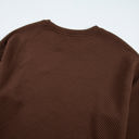  Teresa Textured Drop Shoulder Pullover