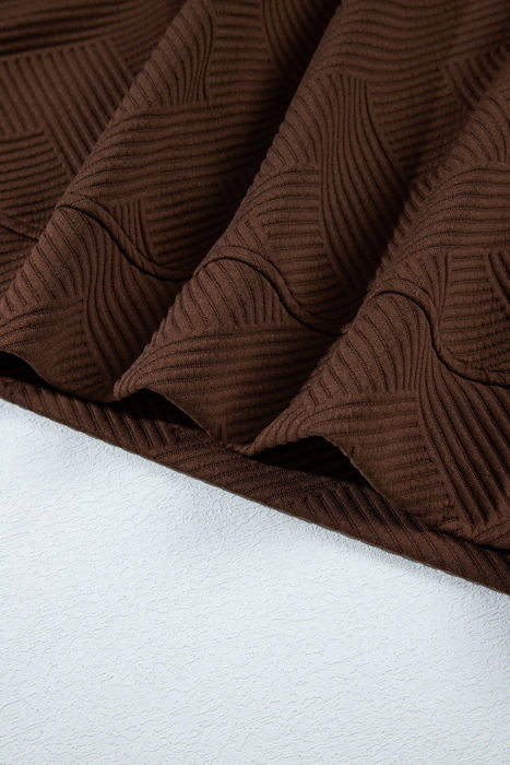 Teresa Textured Drop Shoulder Pullover
