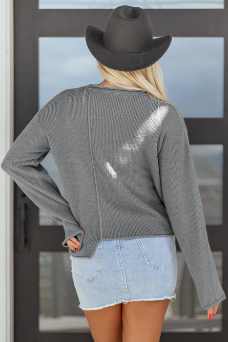 Tessa Patchwork Drop Shoulder Sweater