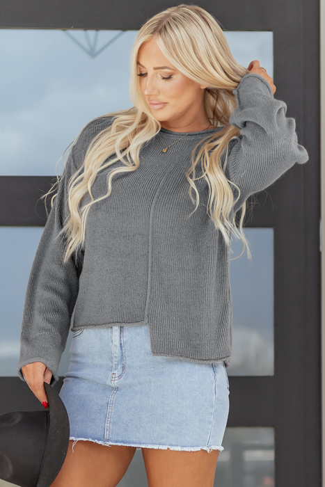 Tessa Patchwork Drop Shoulder Sweater