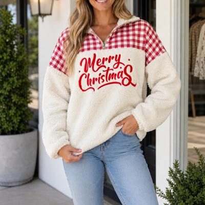 Thaliah Merry Christmas Baggy Sweatshirt