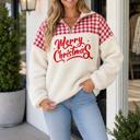  Thaliah Merry Christmas Baggy Sweatshirt