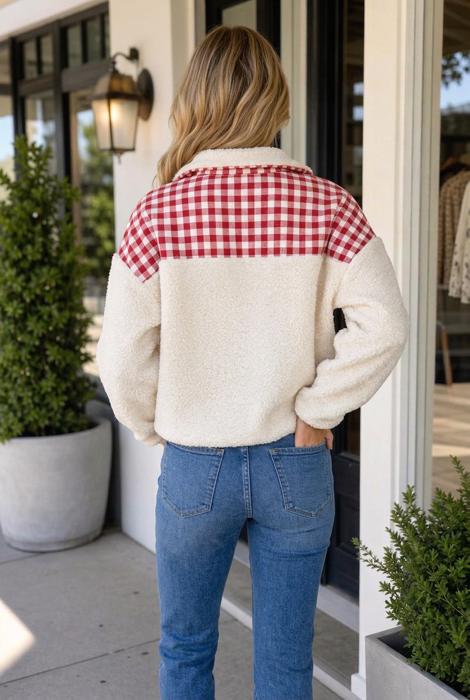 Thaliah Merry Christmas Baggy Sweatshirt