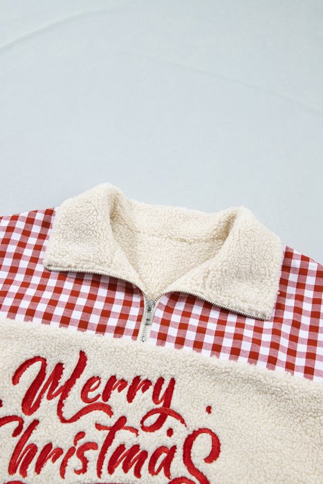 Thaliah Merry Christmas Baggy Sweatshirt