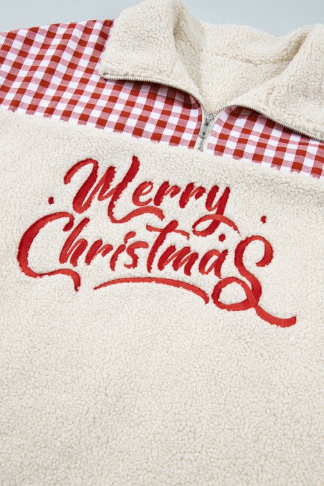 Thaliah Merry Christmas Baggy Sweatshirt