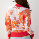  Theaella Zip Collared Pullover Sweater