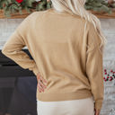 Theresa Detail Christmas Dolman Sweater