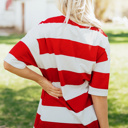  Tiana Block Oversize Tunic Tee
