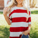  Tiana Block Oversize Tunic Tee